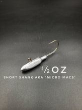 Load image into Gallery viewer, Short Shank Tube Jigs 2pk