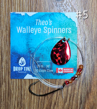 Load image into Gallery viewer, Theo&#39;s Walleye Spinners
