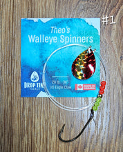 Load image into Gallery viewer, Theo&#39;s Walleye Spinners
