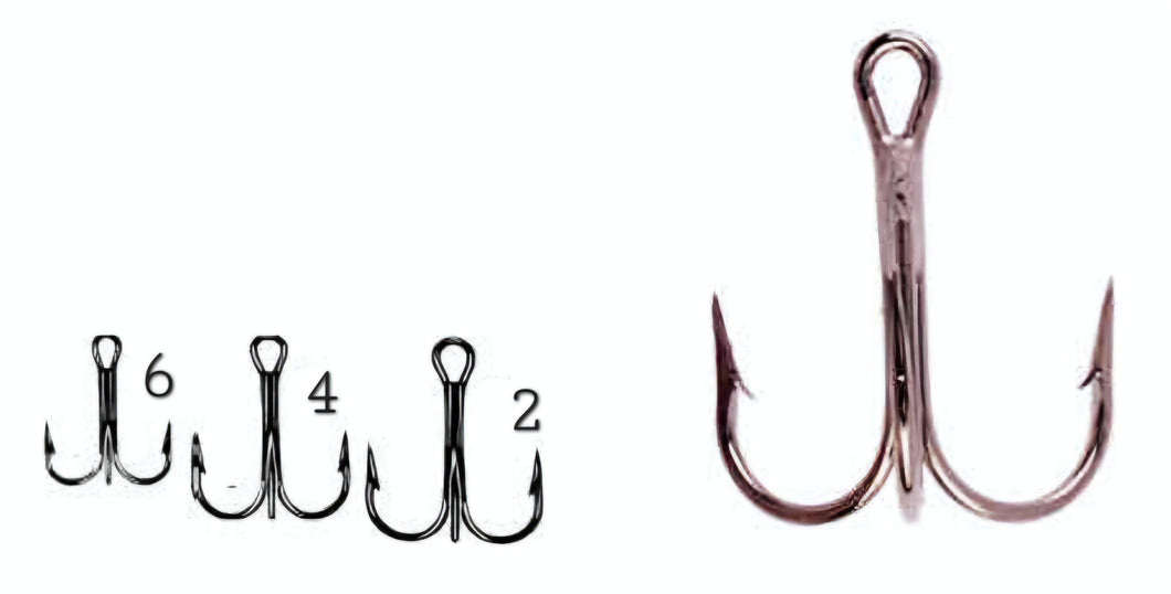 Spare Trout Treble Hooks