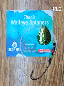 Theo's Walleye Spinners